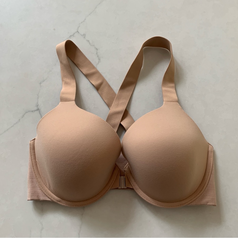 SPANX Bra-llelujah Tan Racerback Bra